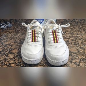 Reebok Club C 85 Lows Gold/Red/Black Men's size 10